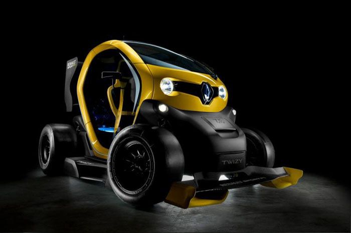 Электрокар Renault Twizy превратили в гоночный болид