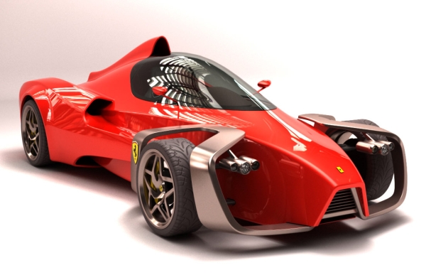 Новый концепт Ferrari Zobin представил нам багги чертежи