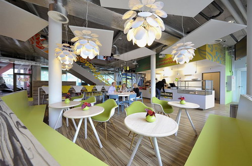 Дизайн интерьера офиса Unilever от студии Camenzind Evolution