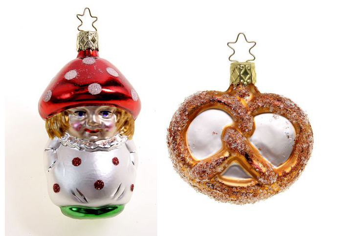 Ёлочные игрушки из Гамбурга к Рождеству