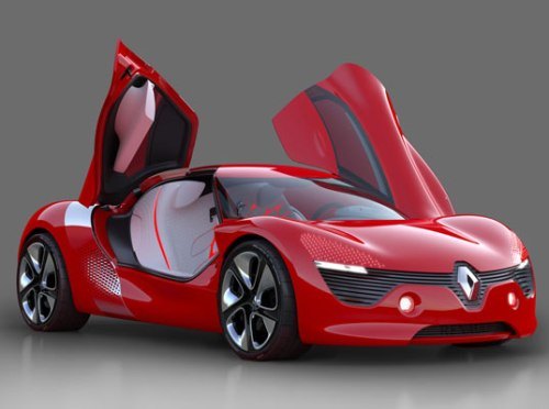 Renault DeZir - Новый полностью электрический суперкар от французского автопроизводителя