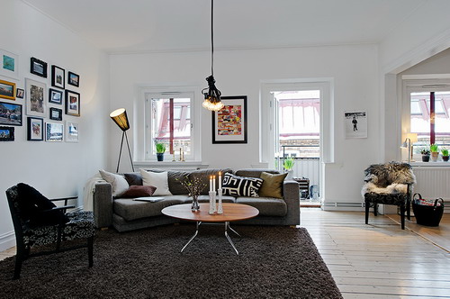 Дизайн интерьера квартиры в Швеции