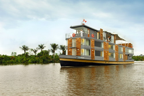 Плавучий пятизвездочный отель в Амазонке