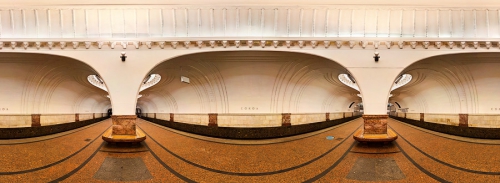 Панорамный взгляд на Московское метро