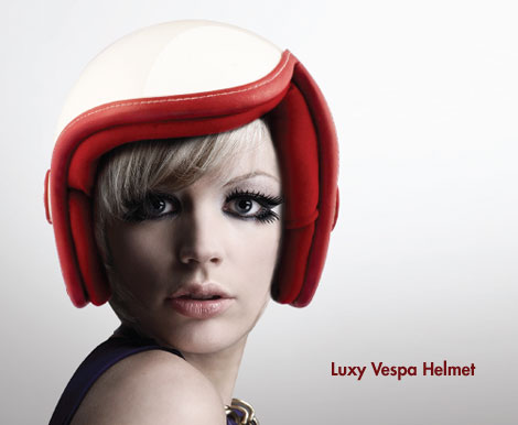 Дизайнерский шлем Luxy Vespa