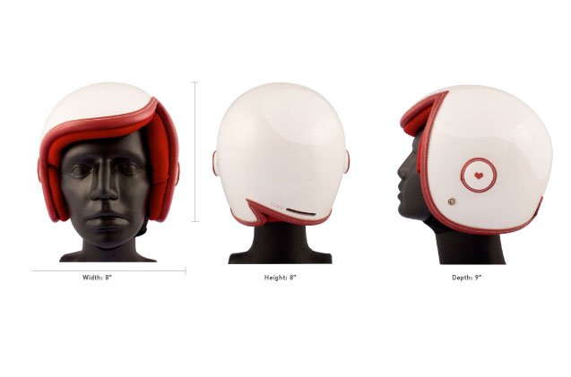 Дизайнерский шлем Luxy Vespa